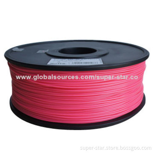 ABS 3D Filament with 24 Colors Selected, 1.75/3.00mm Diameter